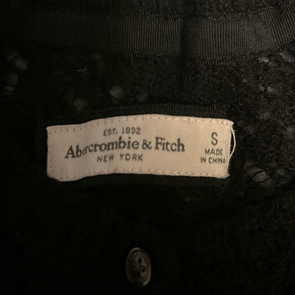 Abercrombie and Fitch dark navy sweater. Size small - Picture 2 of 7